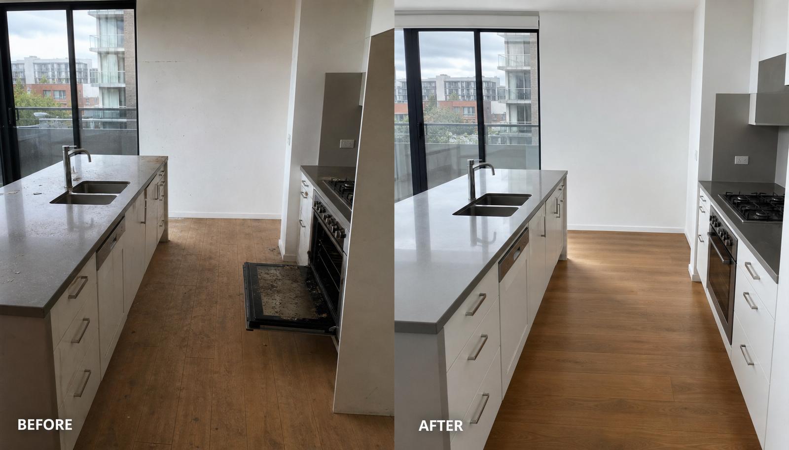 Vacate & End of Lease before and after